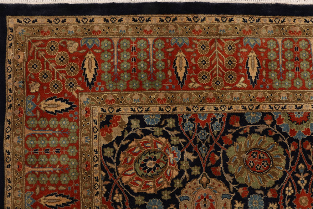 Black Sultanabad 4' 7 x 7' 3 - No. 52346 - ALRUG Rug Store
