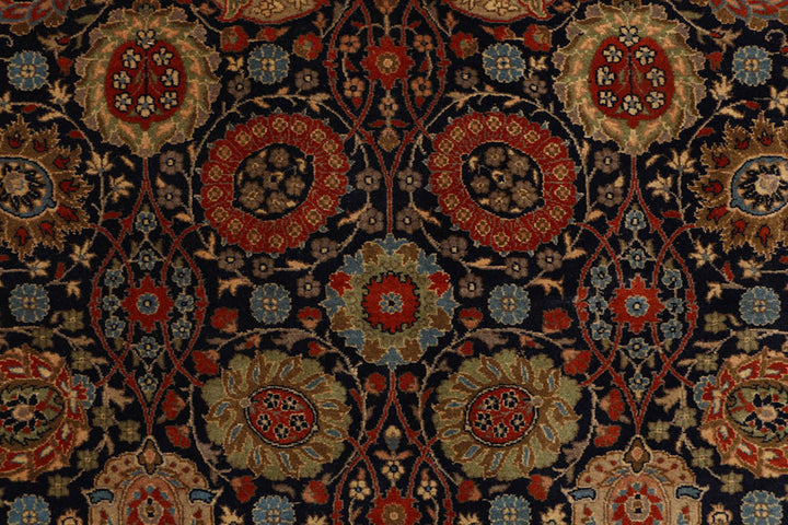 Black Sultanabad 4'  7" x 7'  3" - No. QA21130