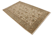 Blanched Almond Mahal 4' 6 x 7' 1 - No. 52347 - ALRUG Rug Store