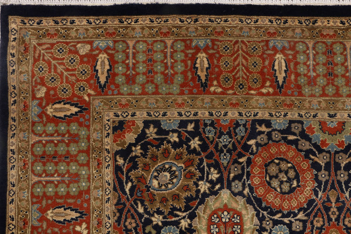 Black Sultanabad 4' 7 x 7' 4 - No. 52348 - ALRUG Rug Store