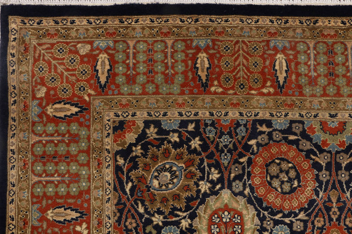 Black Sultanabad 4'  7" x 7'  4" - No. QA30156