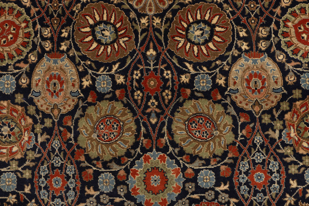 Black Sultanabad 4' 7 x 7' 4 - No. 52348 - ALRUG Rug Store