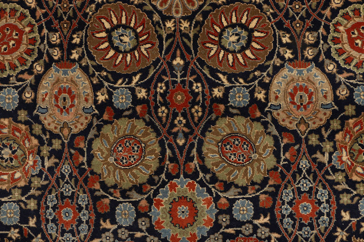 Black Sultanabad 4' 7 x 7' 4 - No. 52348 - ALRUG Rug Store