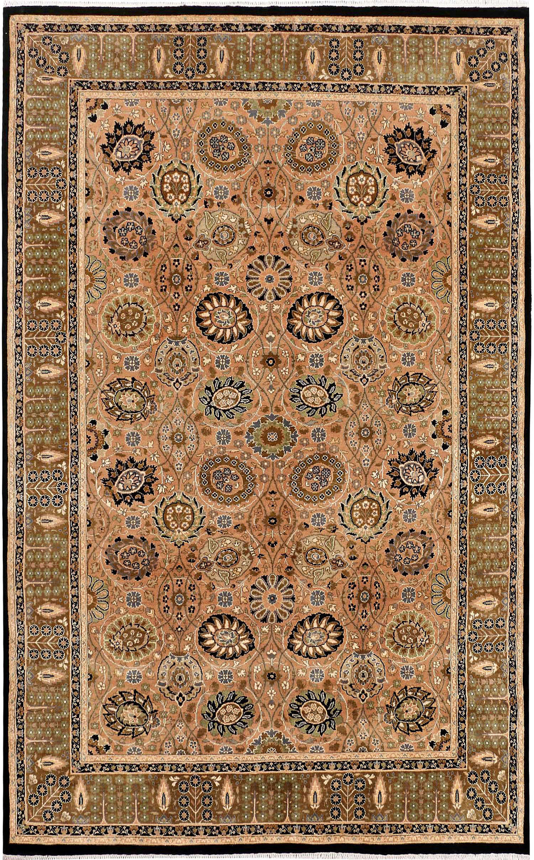 Bisque Sultanabad 4' 7 x 7' 4 - No. 52350 - ALRUG Rug Store