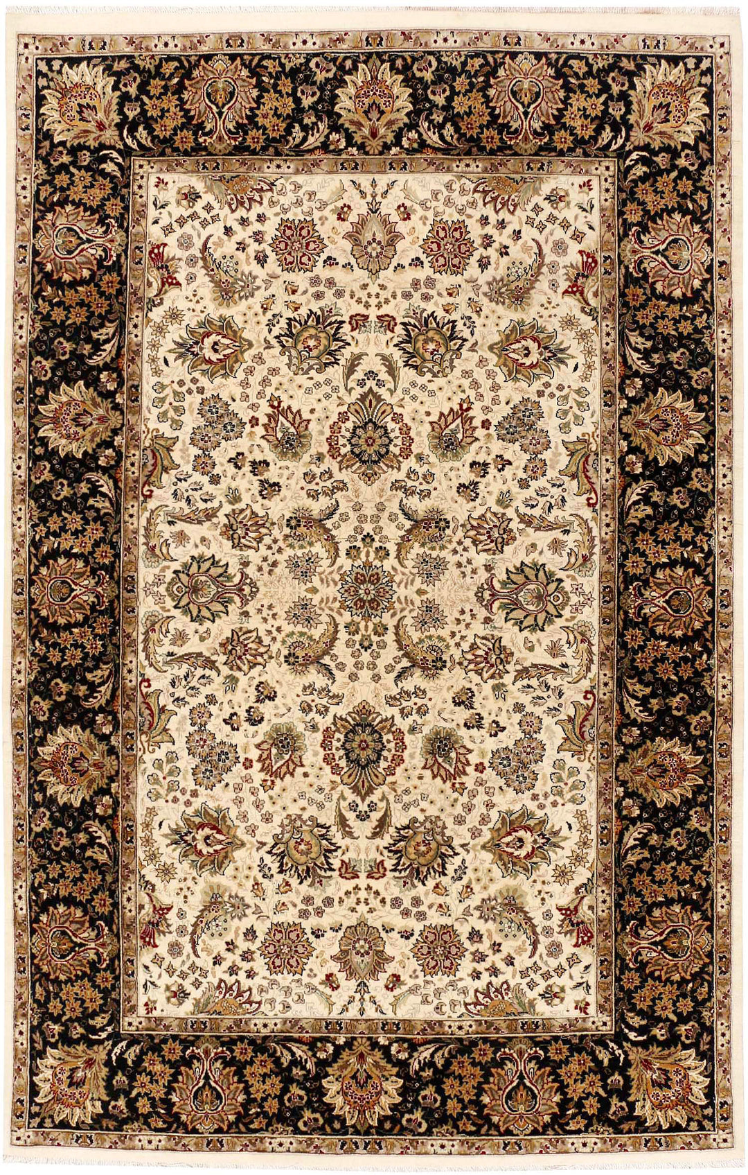 Cornsilk Mahal 4' 7 x 7' 3 - No. 52351 - ALRUG Rug Store