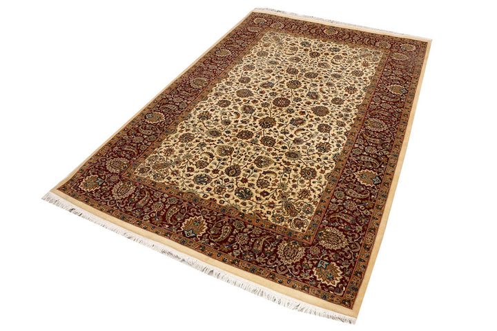 Cornsilk Mahal 4' 8 x 7' 2 - No. 52355 - ALRUG Rug Store