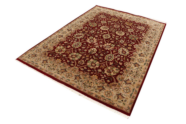 Maroon Mahal 5' 1 x 7' 1 - No. 52364 - ALRUG Rug Store