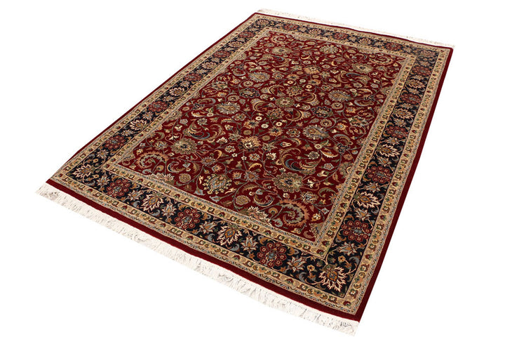 Maroon Mahal 5'  1" x 7' " - No. QA66218