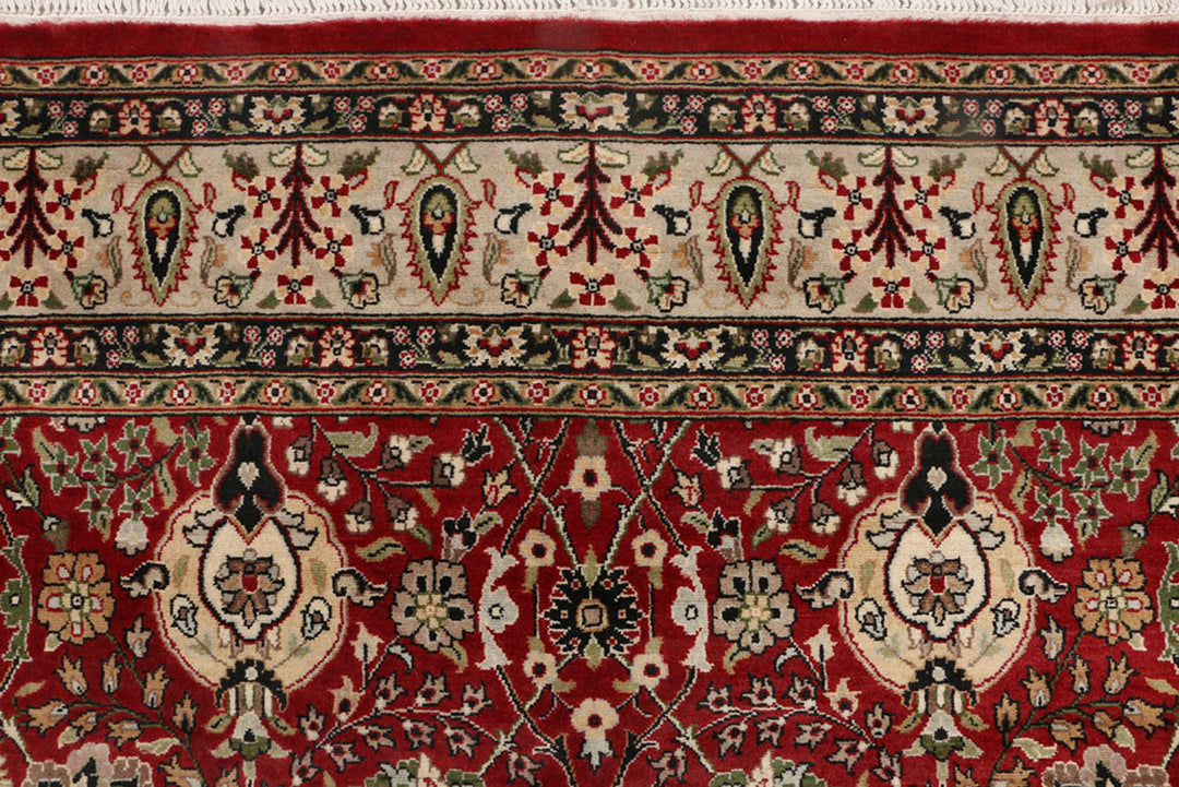 Maroon Mahal 5'  1" x 7'  3" - No. QA24599