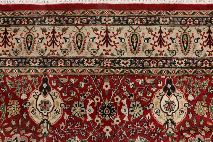 Maroon Mahal 5'  1" x 7'  3" - No. QA24599