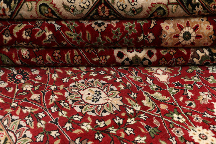 Maroon Mahal 5' 1 x 7' 3 - No. 52376 - ALRUG Rug Store