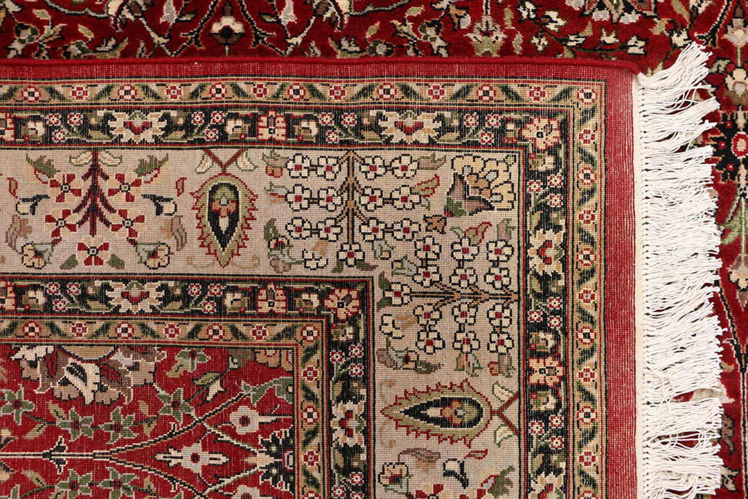 Maroon Mahal 5'  1" x 7'  3" - No. QA24599