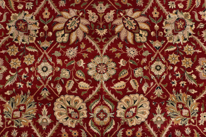 Maroon Mahal 5' 2 x 7' 1 - No. 52377 - ALRUG Rug Store