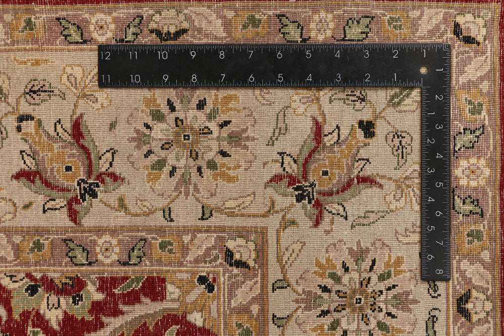 Maroon Mahal 5' 2 x 7' 1 - No. 52377 - ALRUG Rug Store