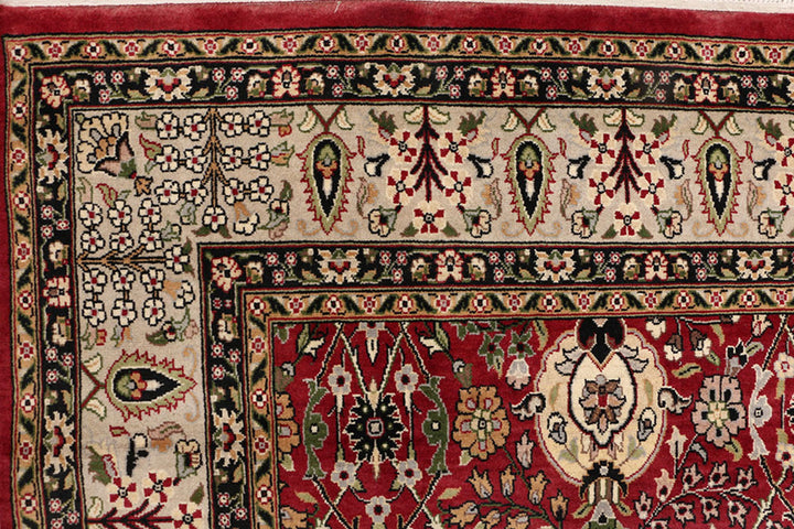 Maroon Mahal 4'  11" x 7'  2" - No. QA87488