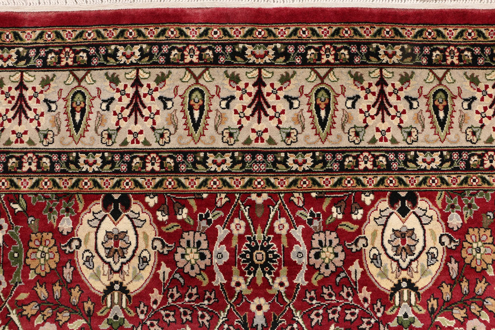 Maroon Mahal 4' 11 x 7' 2 - No. 52378 - ALRUG Rug Store
