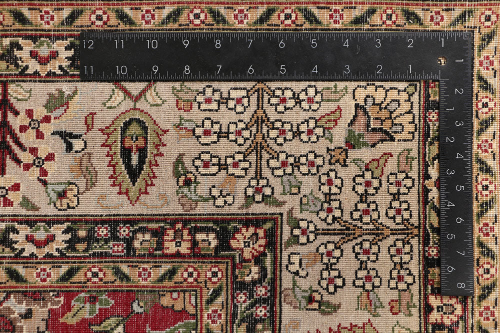 Maroon Mahal 4' 11 x 7' 2 - No. 52378 - ALRUG Rug Store