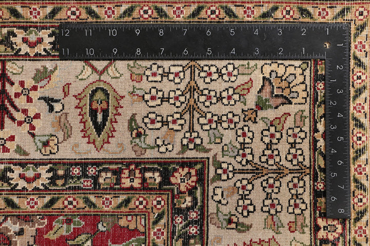 Maroon Mahal 4' 11 x 7' 2 - No. 52378 - ALRUG Rug Store