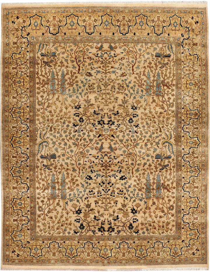 Navajo White Mahal 5' 1 x 6' 7 - No. 52380 - ALRUG Rug Store