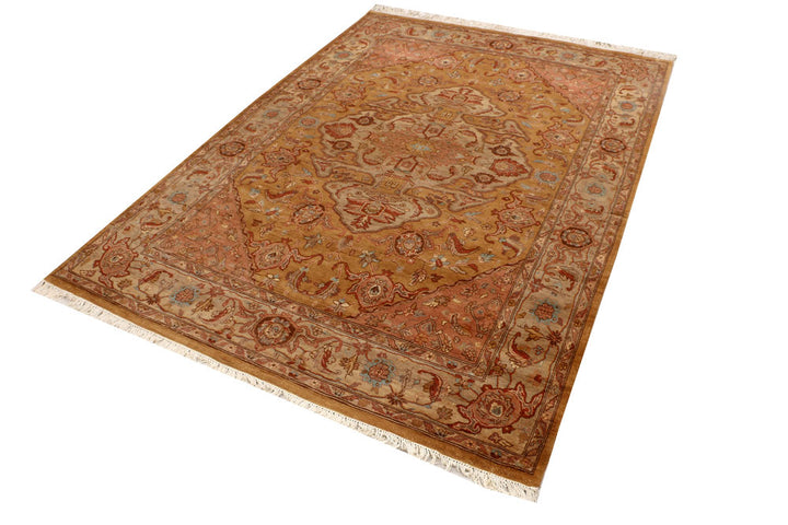 Burlywood Isfahan 5' 1 x 7' 1 - No. 52382 - ALRUG Rug Store