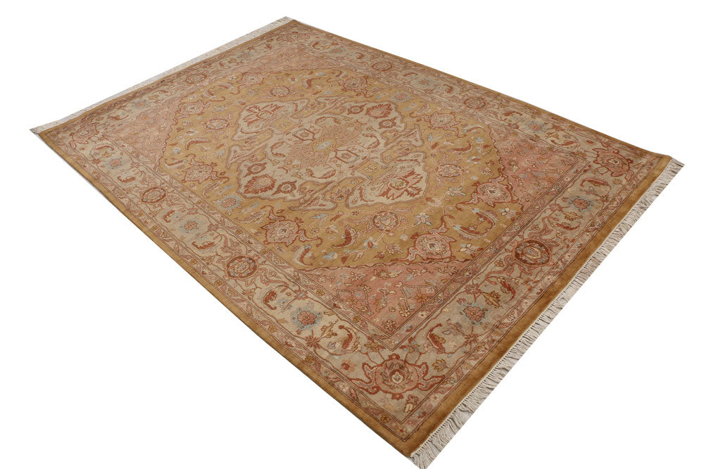 Burlywood Isfahan 5' 1 x 7' 1 - No. 52382 - ALRUG Rug Store
