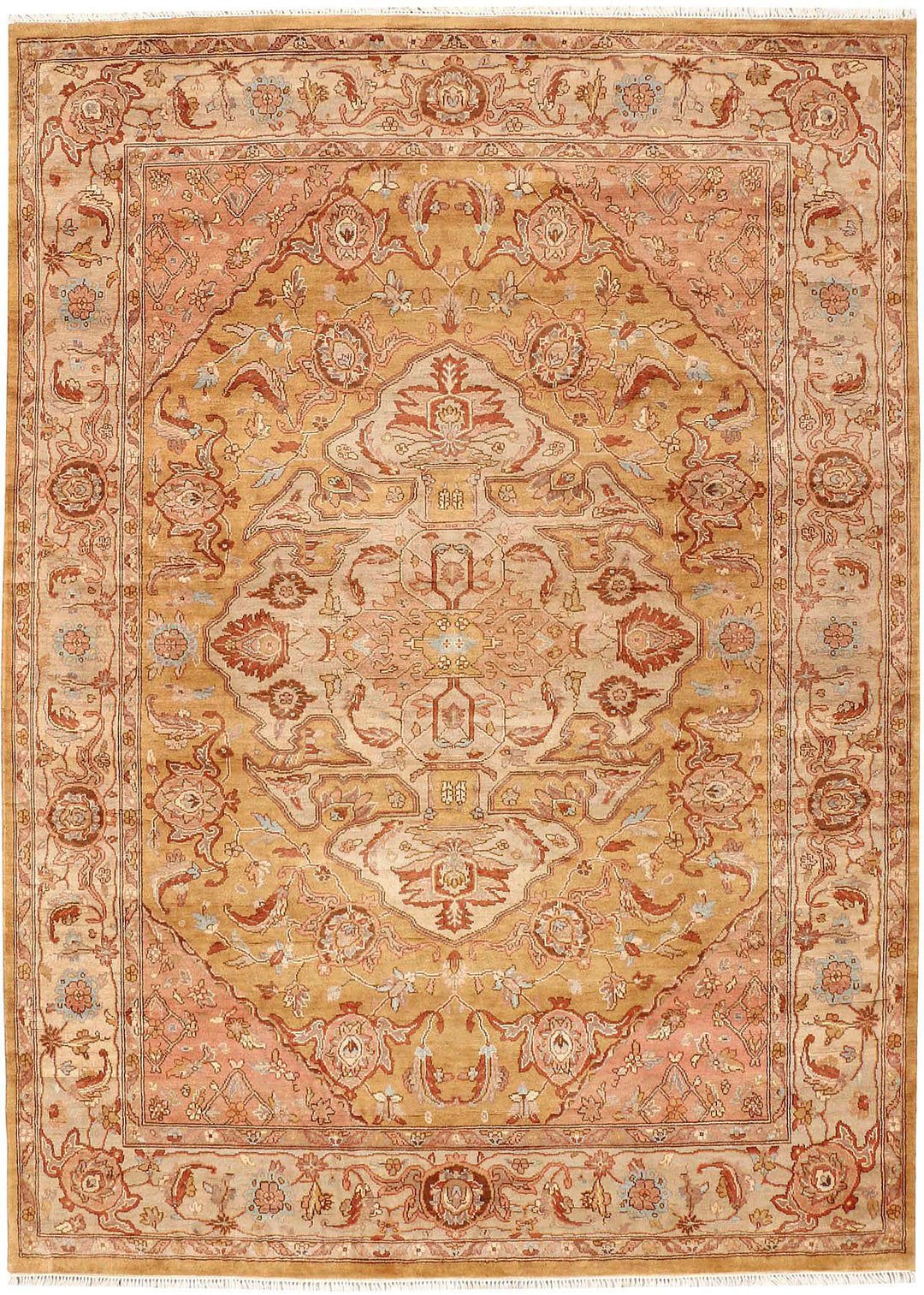 Burlywood Isfahan 5' 1 x 7' 1 - No. 52382 - ALRUG Rug Store