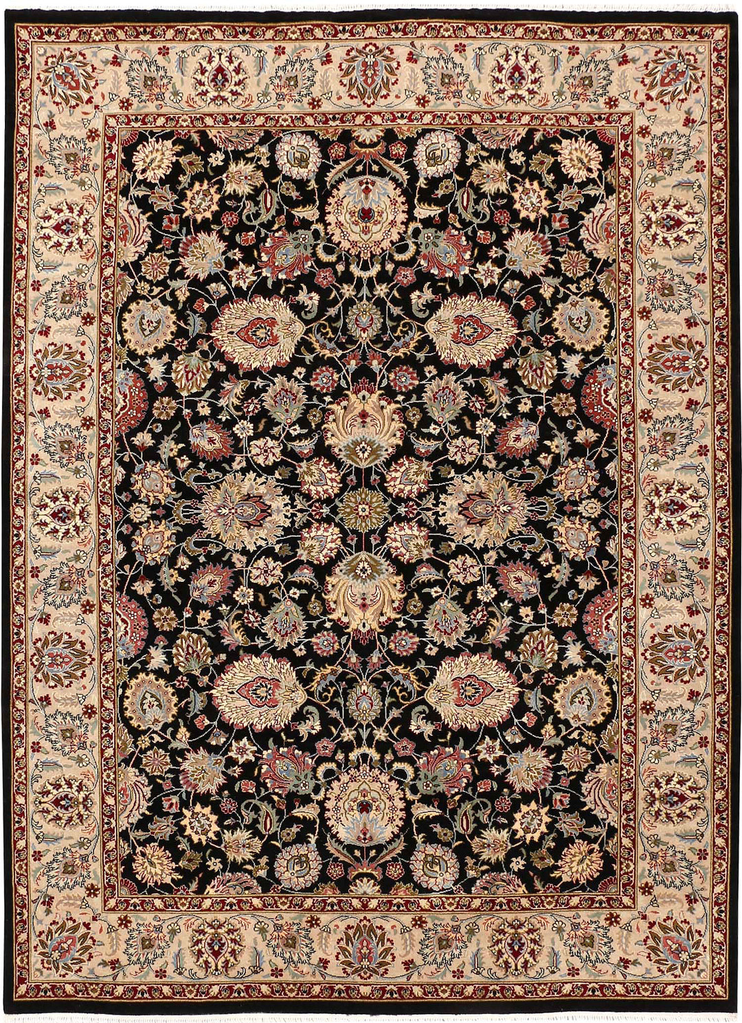 Black Mahal 5' 1 x 7' 1 - No. 52384 - ALRUG Rug Store
