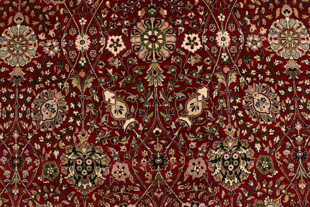 Maroon Mahal 5' 1 x 7' 1 - No. 52385 - ALRUG Rug Store