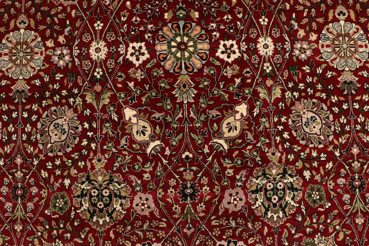 Maroon Mahal 5' 1 x 7' 1 - No. 52385 - ALRUG Rug Store