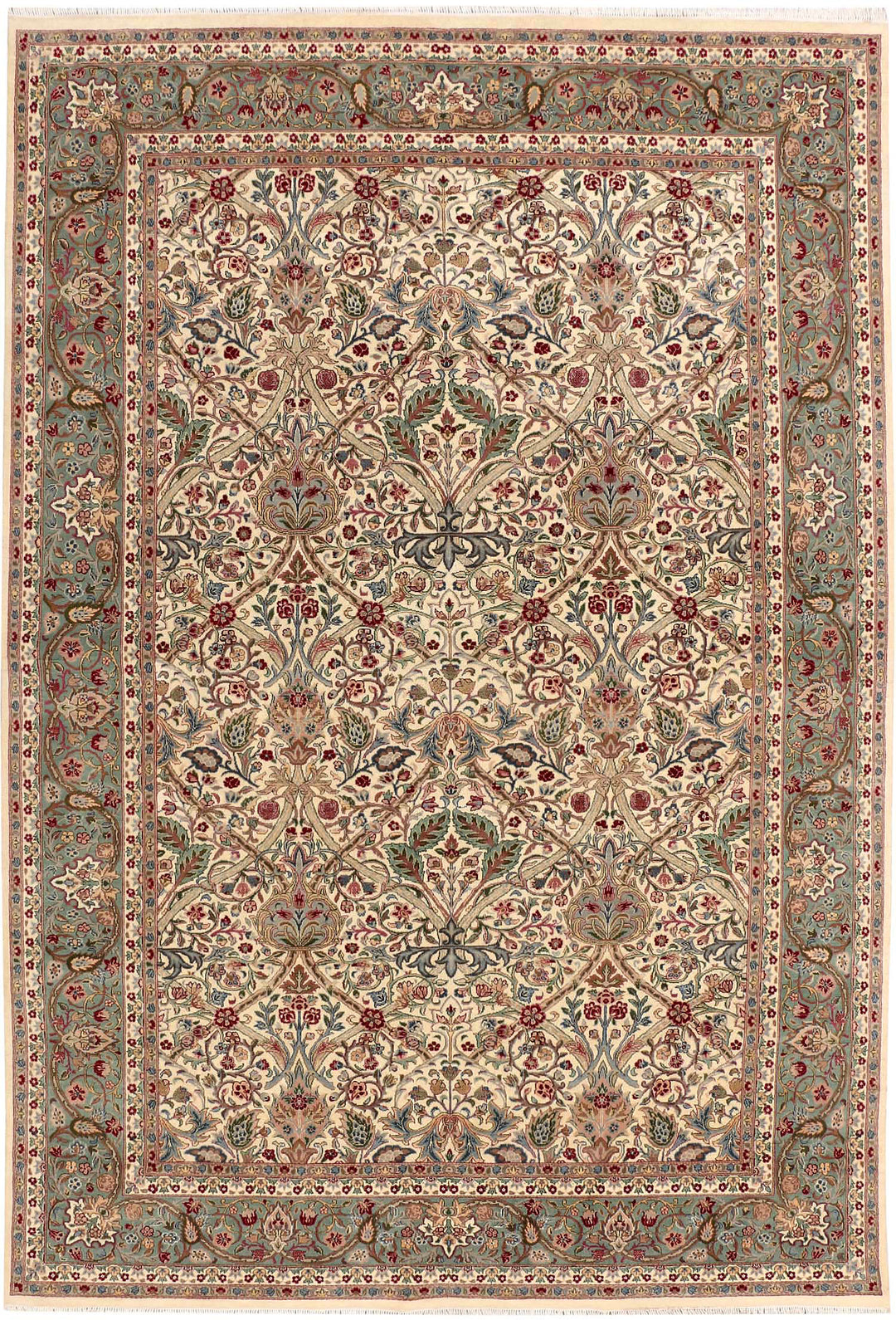 Cornsilk Mahal 6' 1 x 9' 2 - No. 52387 - ALRUG Rug Store