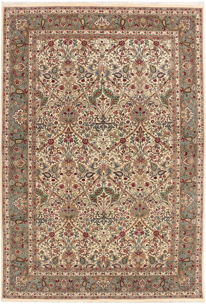 Cornsilk Mahal 6' 1 x 9' 2 - No. 52387 - ALRUG Rug Store
