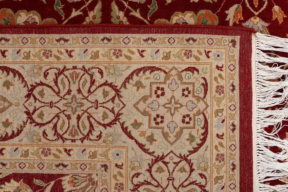 Firebrick Mahal 6' 1 x 9' 2 - No. 52395 - ALRUG Rug Store