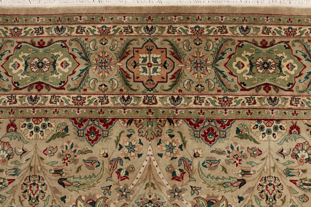Tan Mahal 6' 1 x 9' 1 - No. 52398 - ALRUG Rug Store