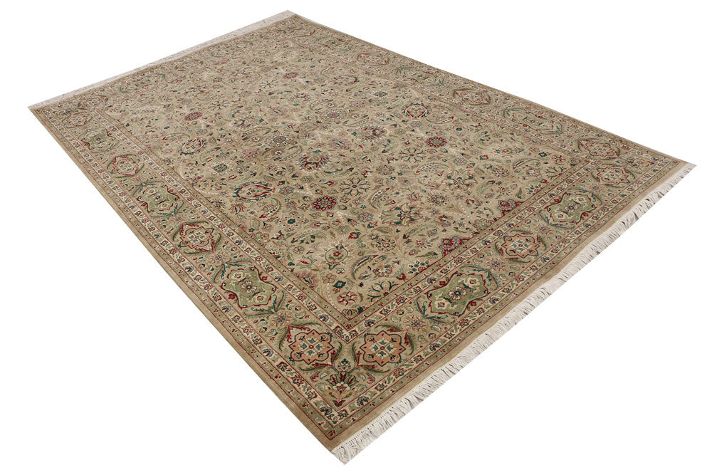 Tan Mahal 6' 1 x 9' 1 - No. 52398 - ALRUG Rug Store
