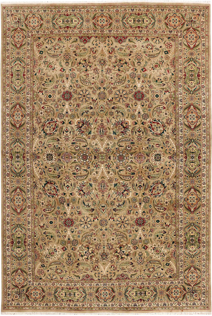 Tan Mahal 6' 1 x 9' 1 - No. 52398 - ALRUG Rug Store