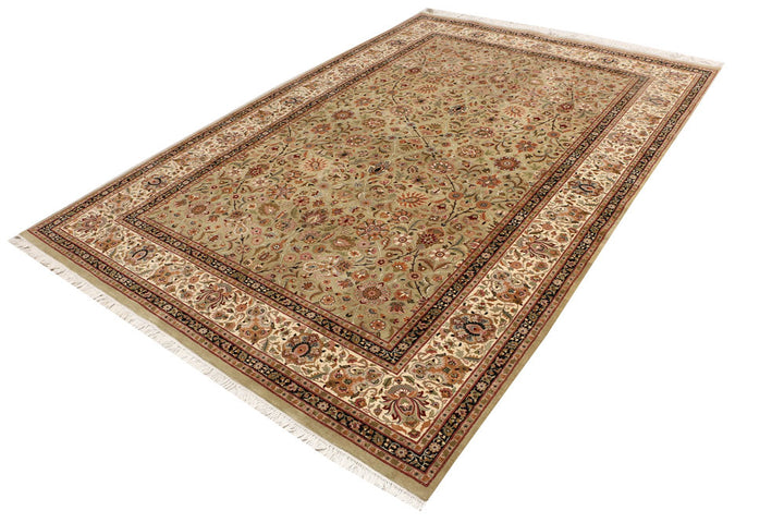 Tan Mahal 6' 2 x 9' 1 - No. 52399 - ALRUG Rug Store