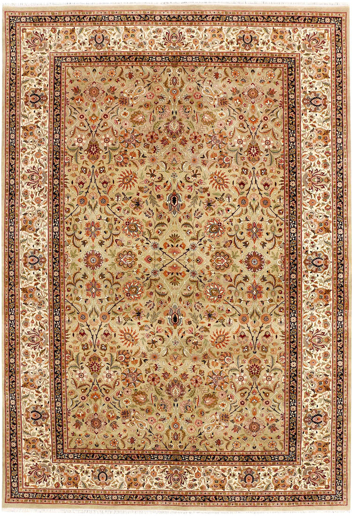 Tan Mahal 6' 2 x 9' 1 - No. 52399 - ALRUG Rug Store