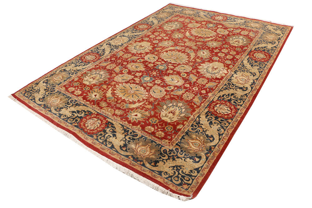 Firebrick Mahal 6' 1 x 8' 11 - No. 52400 - ALRUG Rug Store