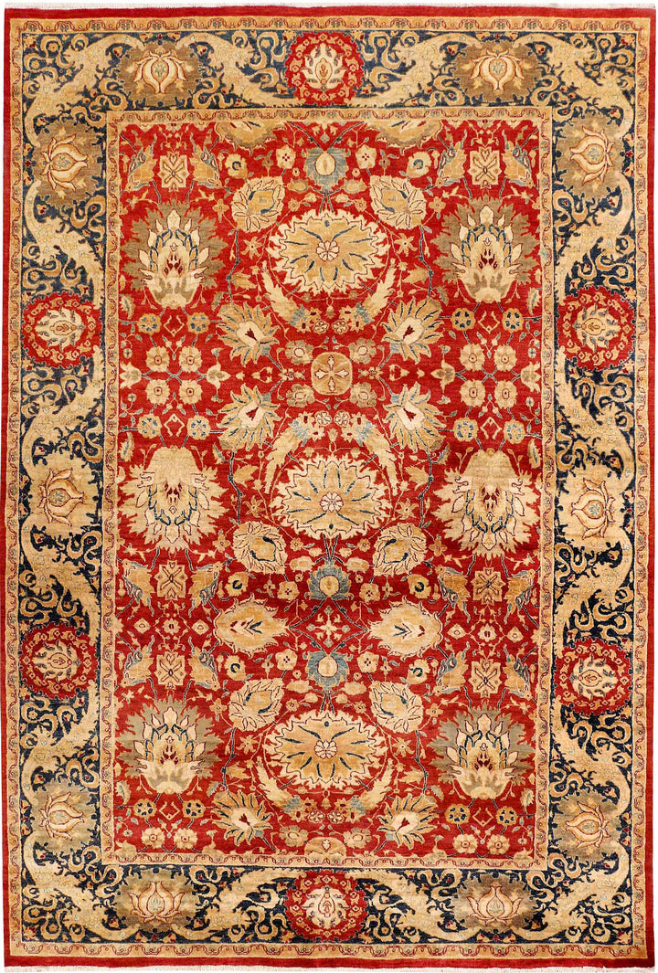 Firebrick Mahal 6' 1 x 8' 11 - No. 52400 - ALRUG Rug Store