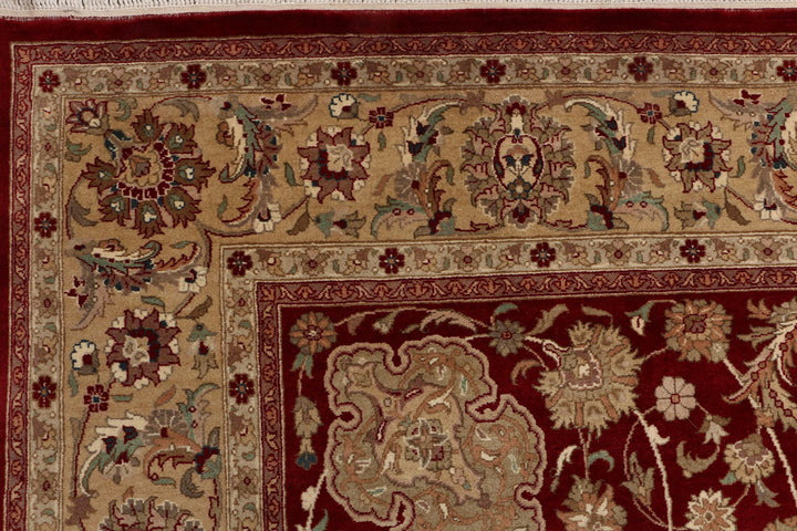 Maroon Kashan 6' 2 x 9' 1 - No. 52401 - ALRUG Rug Store