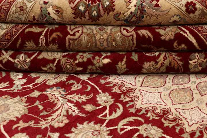 Maroon Kashan 6' 2 x 9' 1 - No. 52401 - ALRUG Rug Store