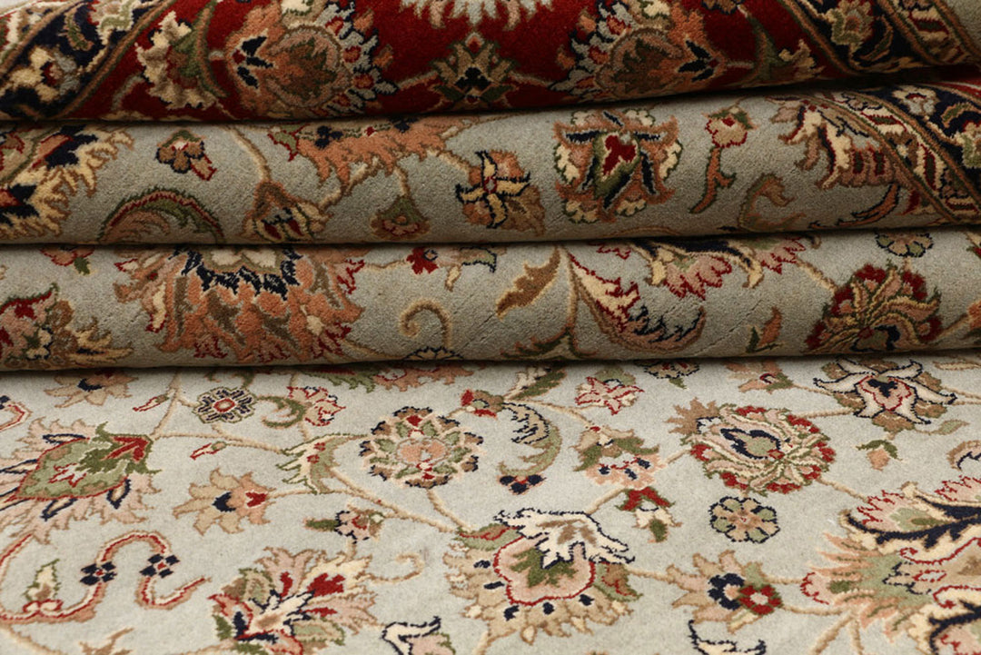 Light Grey Mahal 6'  2" x 8'  9" - No. QA38726