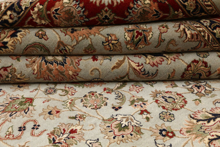 Light Grey Mahal 6'  2" x 8'  9" - No. QA38726