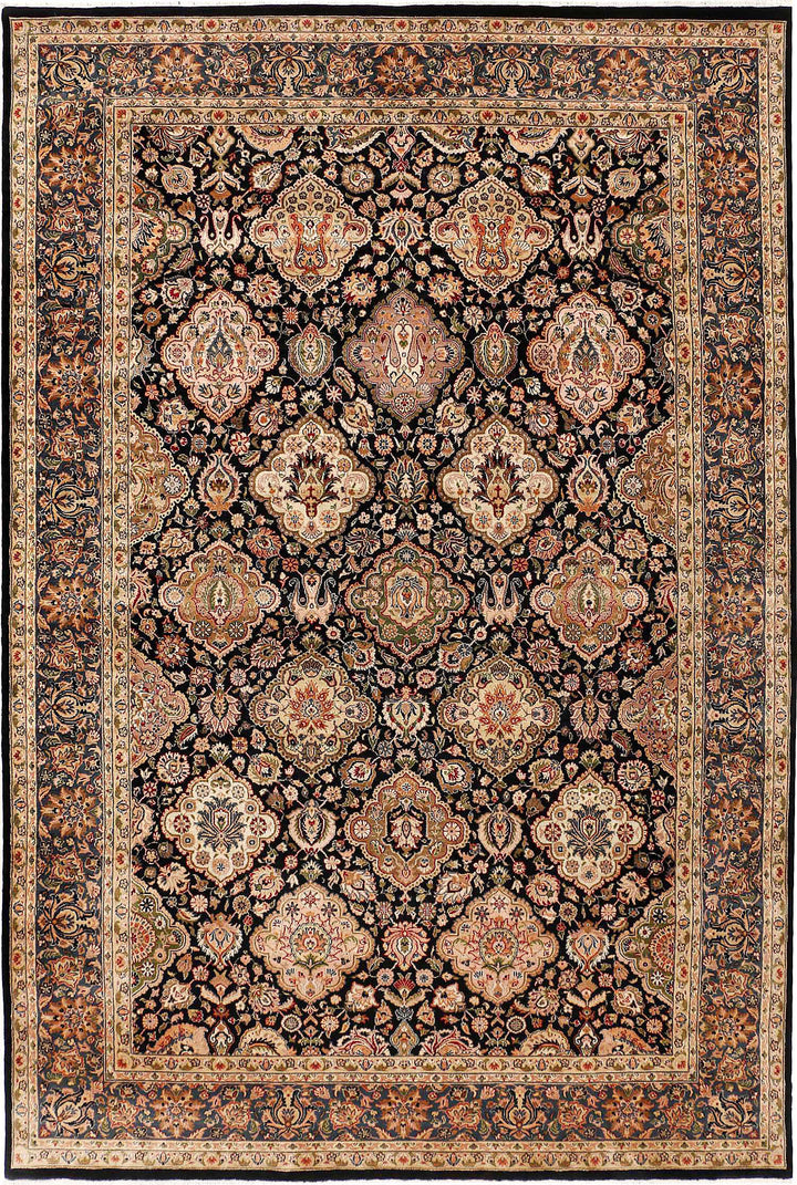 Black Mahal 6' 1 x 9' 3 - No. 52407 - ALRUG Rug Store