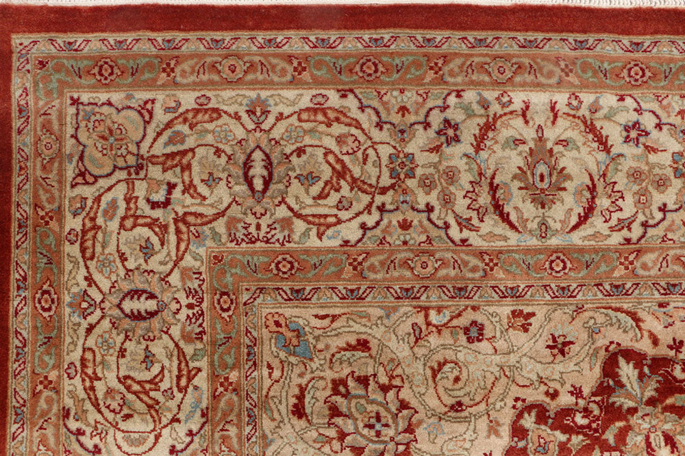 Firebrick Isfahan 6' x 9' - No. 52409 - ALRUG Rug Store