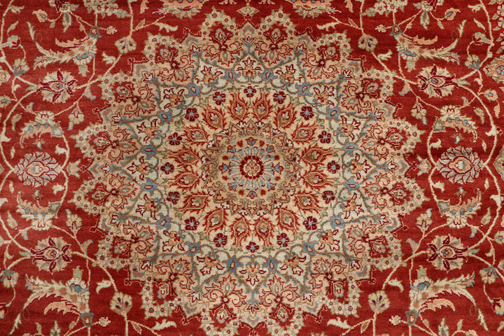 Firebrick Isfahan 6' x 9' - No. 52409 - ALRUG Rug Store
