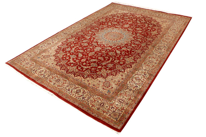 Firebrick Isfahan 6' x 9' - No. 52409 - ALRUG Rug Store