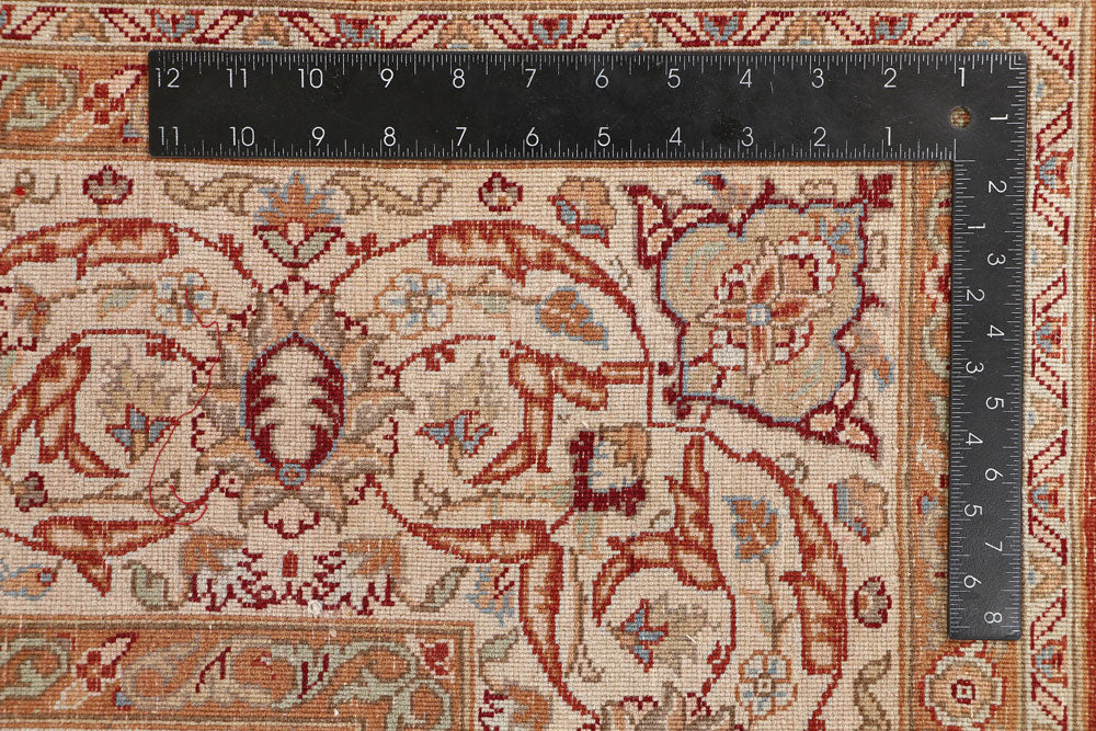 Firebrick Isfahan 6' x 9' - No. 52409 - ALRUG Rug Store