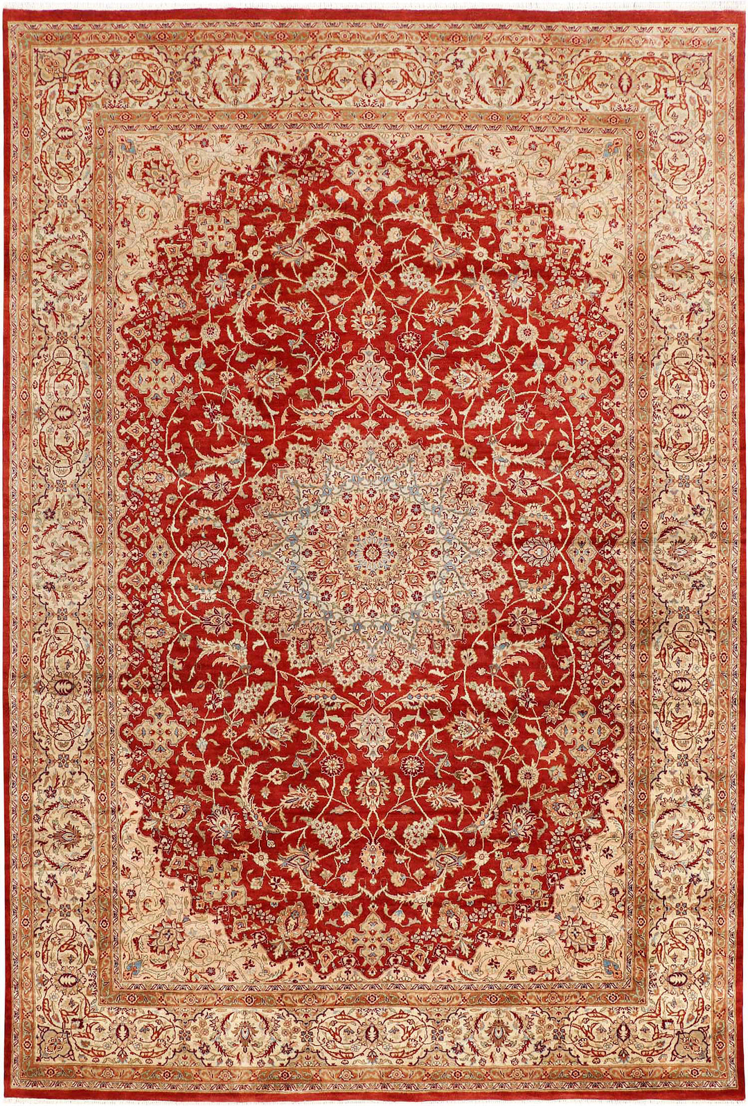 Firebrick Isfahan 6' x 9' - No. 52409 - ALRUG Rug Store