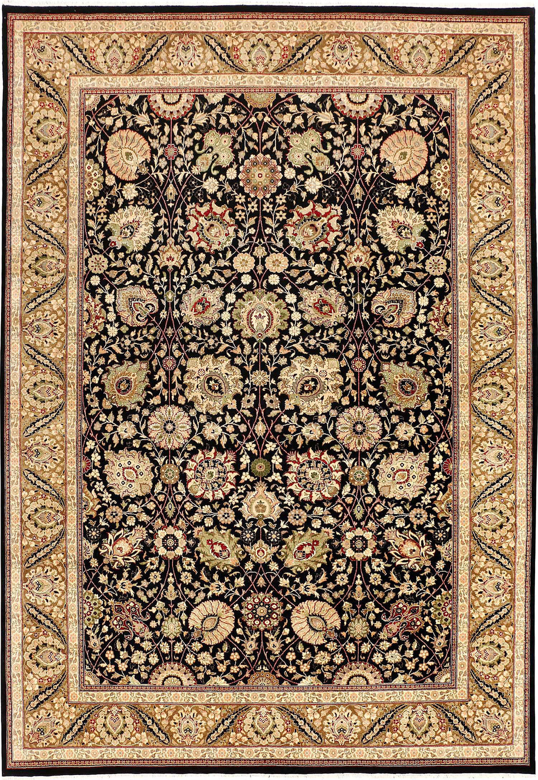 Black Mahal 6' 2 x 8' 11 - No. 52412 - ALRUG Rug Store
